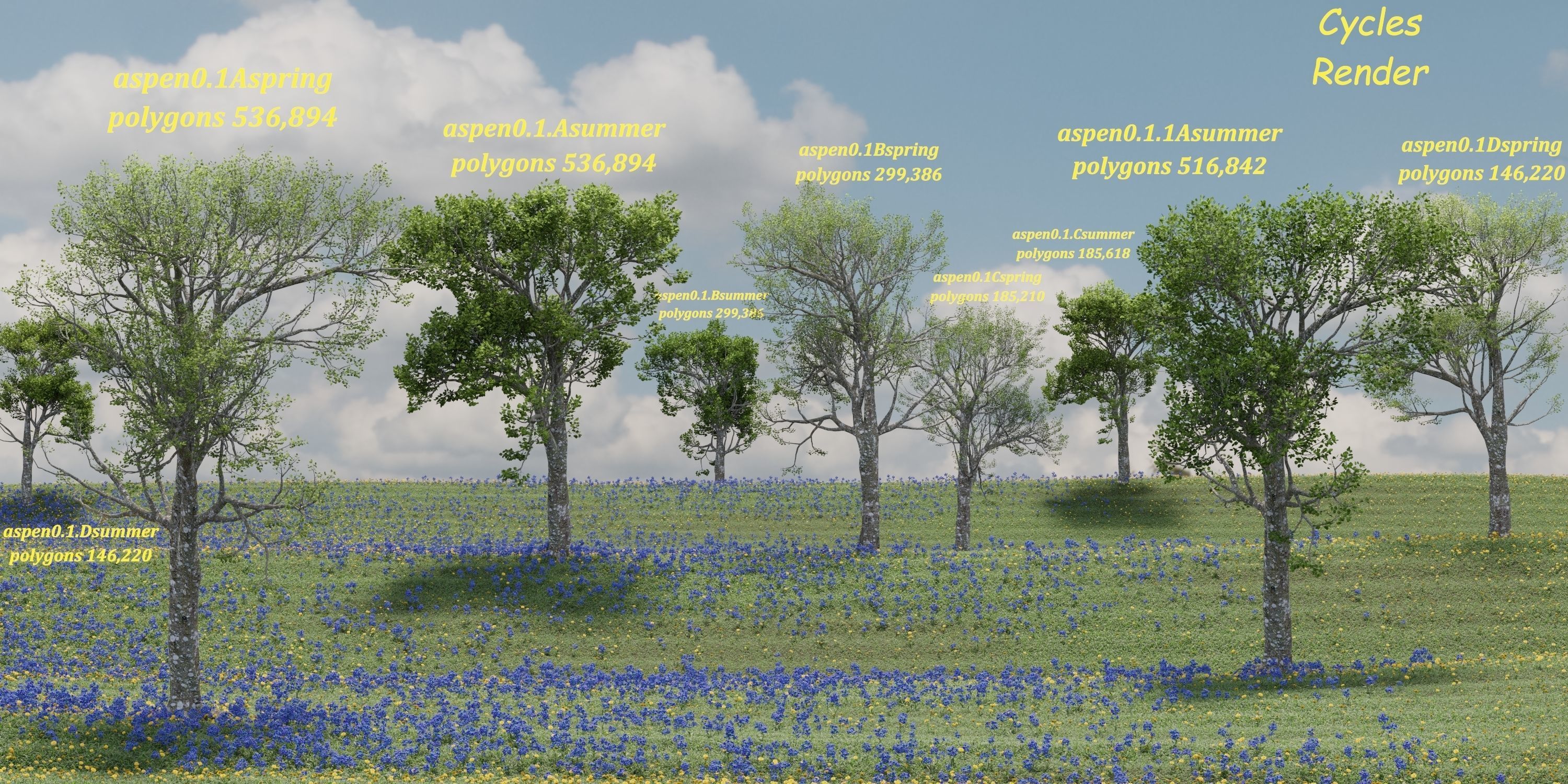 Aspen Tree Ver 0-1-9in1 3D model_15