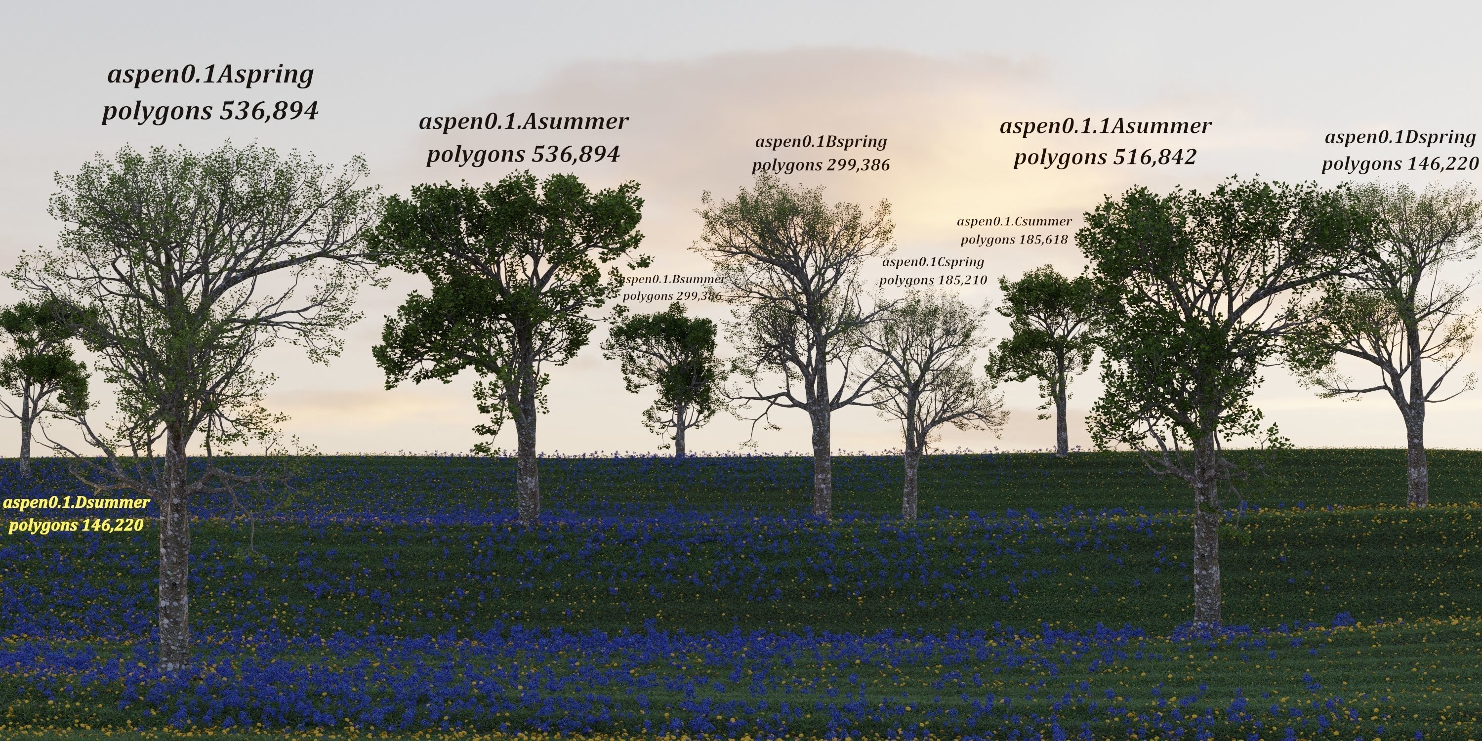 Aspen Tree Ver 0-1-9in1 3D model_18