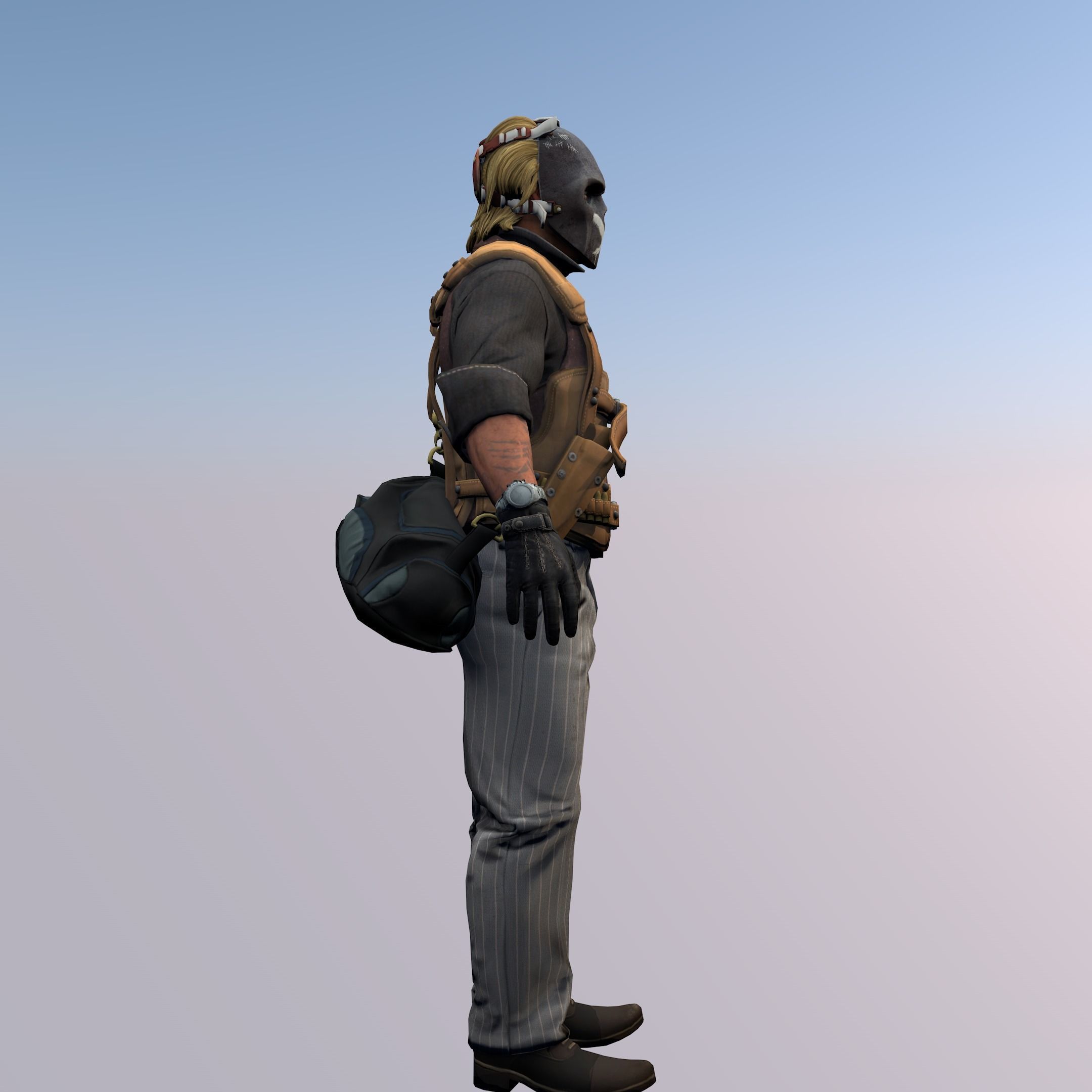 Agent from the game CSGO Sir Darryl Professionals 3D model | CGTrader