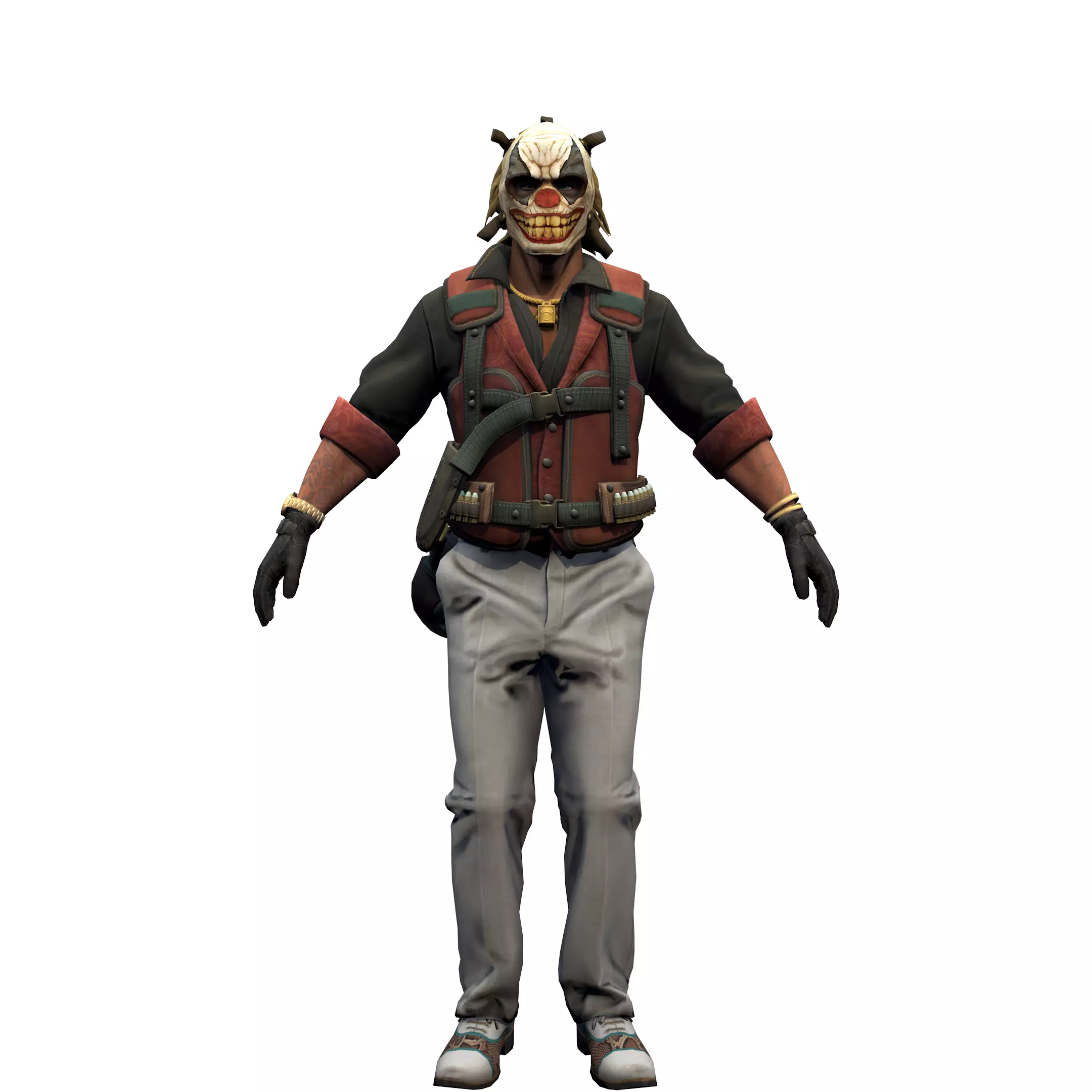 Agent from the game CSGO Sir Professionals 3D model