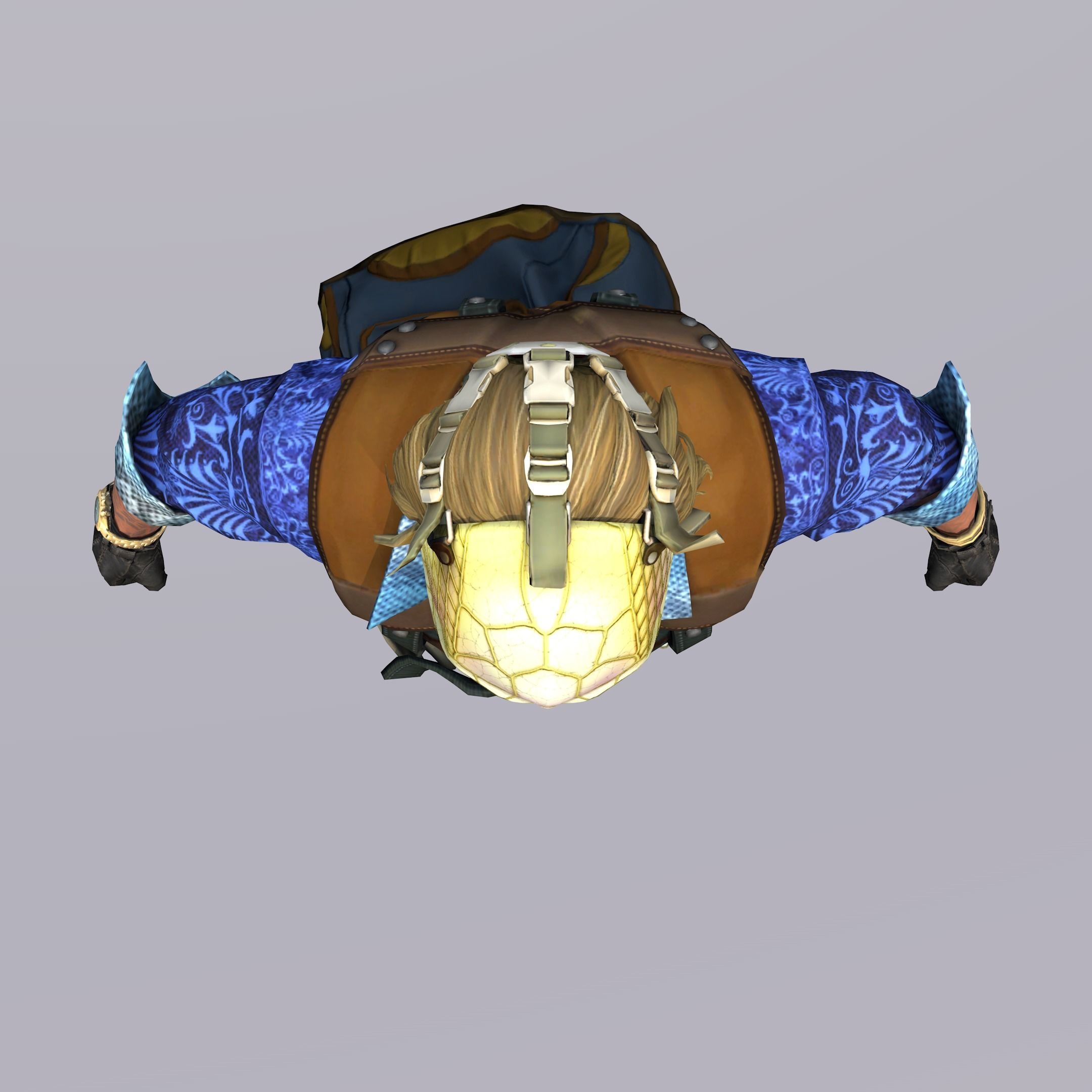 Agent from the game CSGO  Sir Darryl Professionals 3D model_7