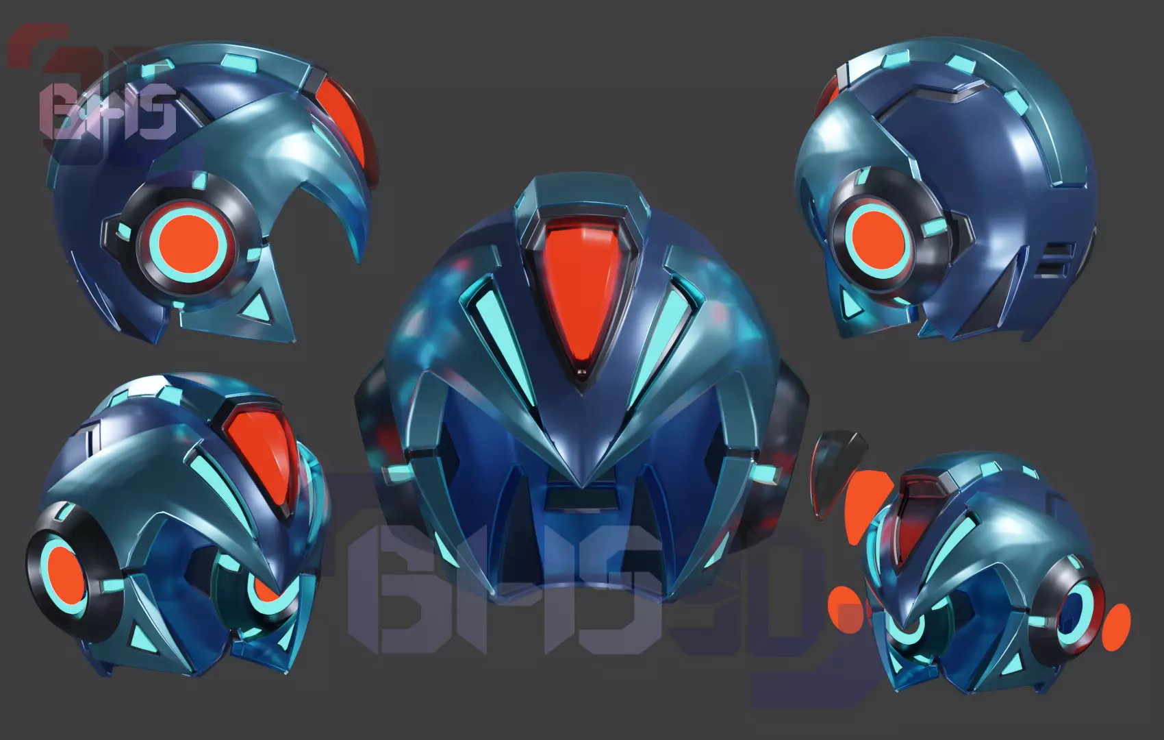 MVC Megaman X Full Armor 3D 3D print model