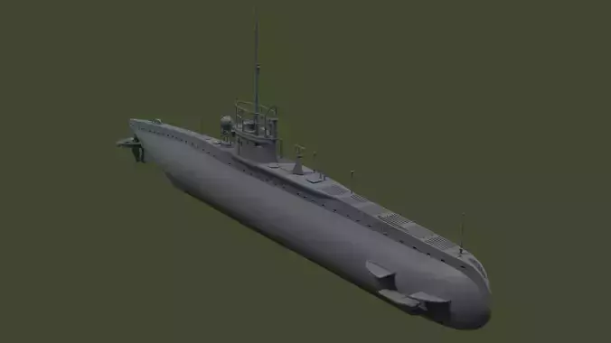SM UC 5 U-boat - RC 3D print model