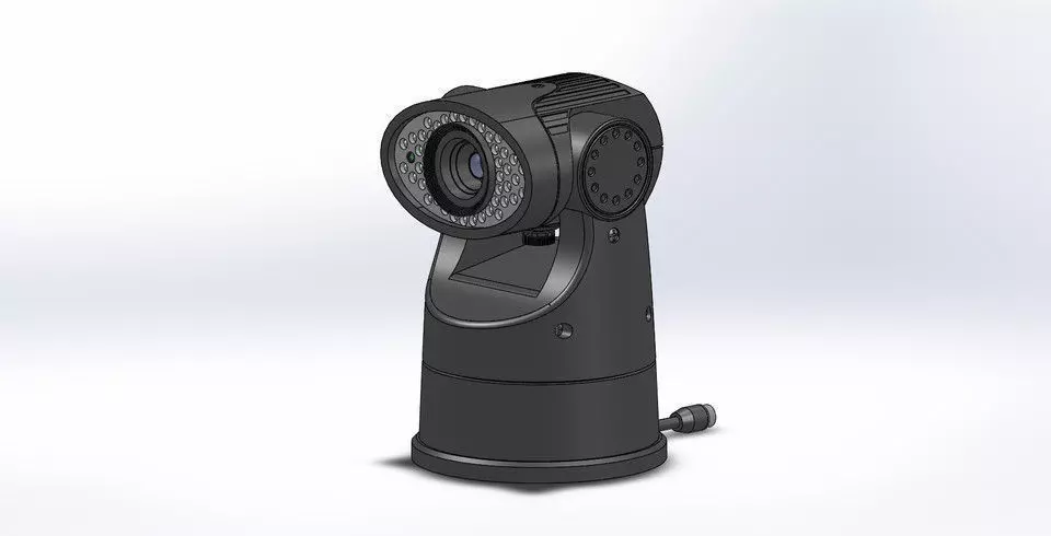 Eye vision camera Free 3D model_0