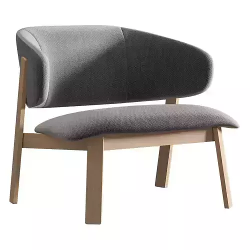 Wolfgang Armchair 70 by Luca Nichetto 3D model