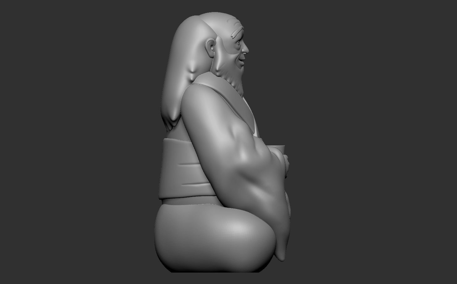 Uncle Iroh - Avatar The Last Airbender - 3D Print Model 3D print model_15