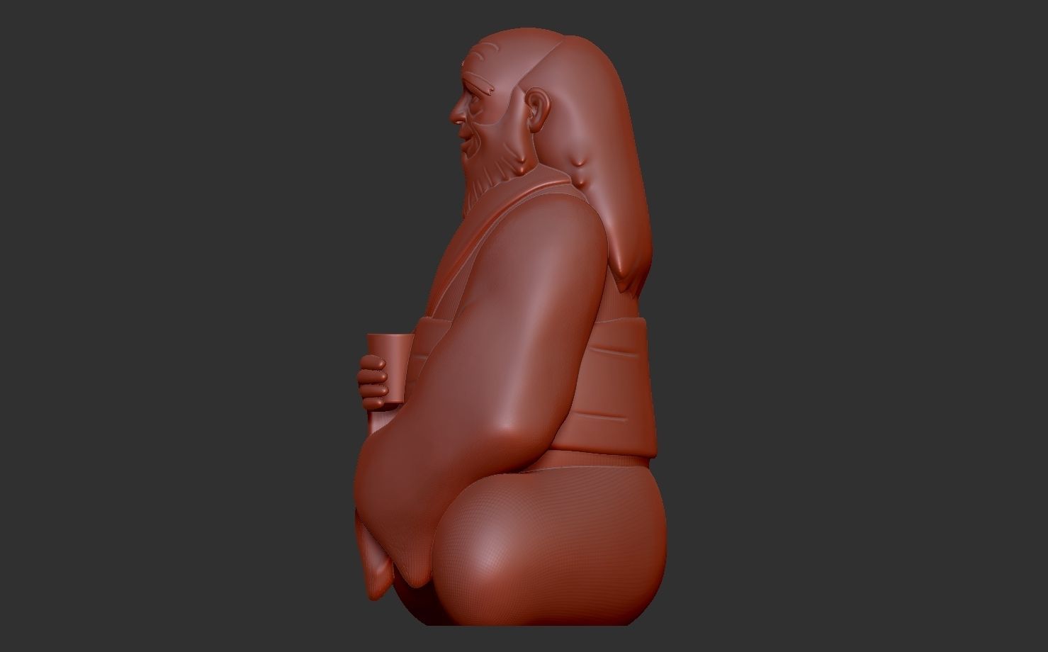 Uncle Iroh - Avatar The Last Airbender - 3D Print Model 3D print model_9