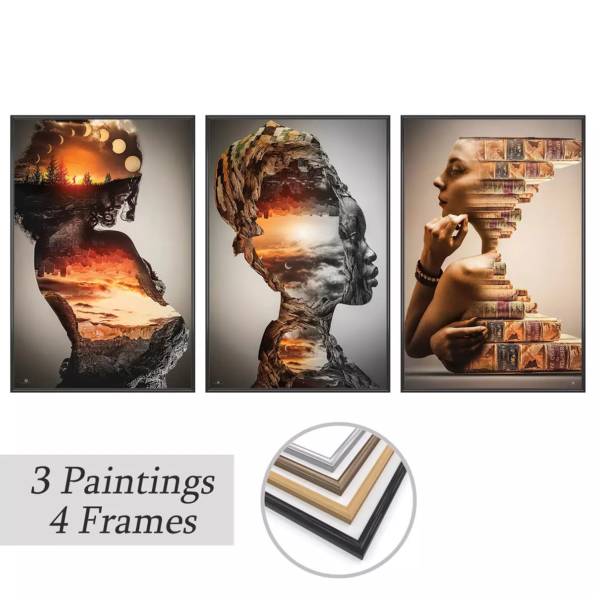 Wall Art Set 3439 3D model_0