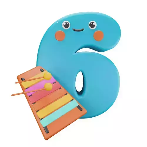 Character Number Six 6