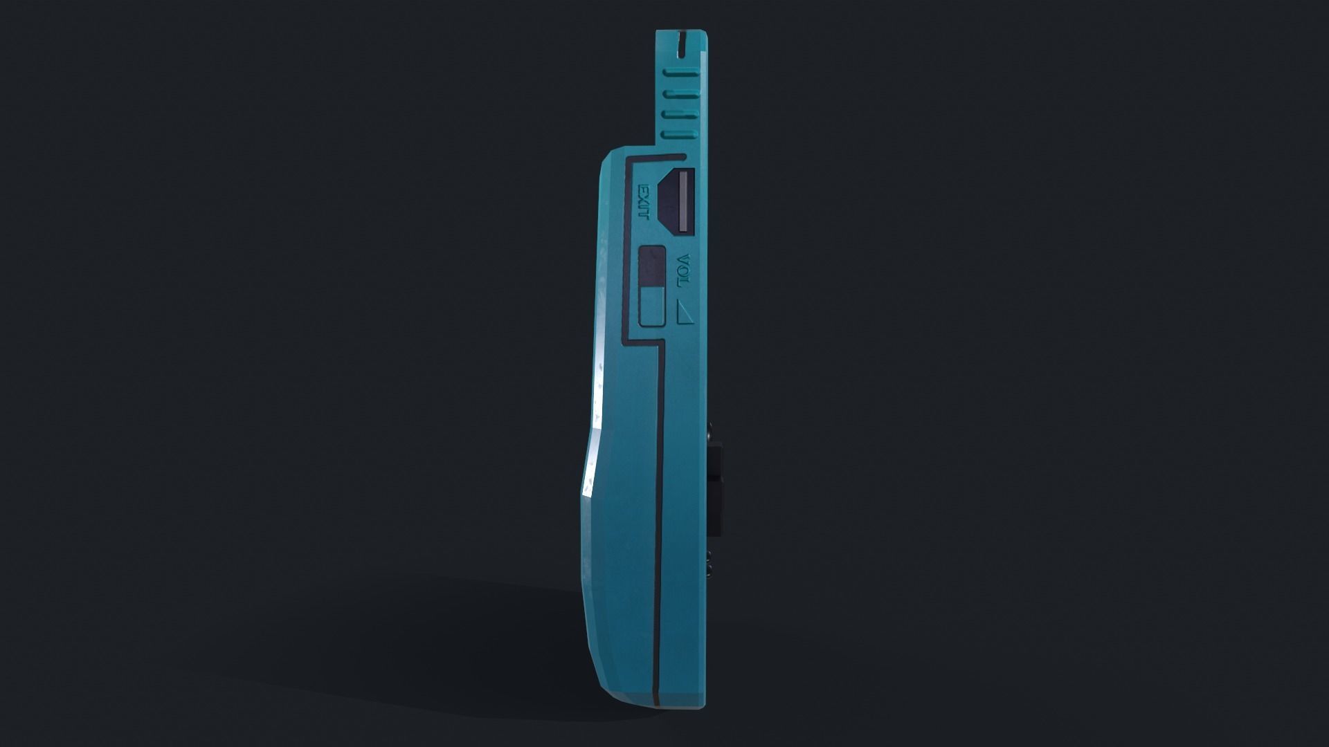 Portable Videogame Console - Fake Boy Color Low-poly 3D model_8