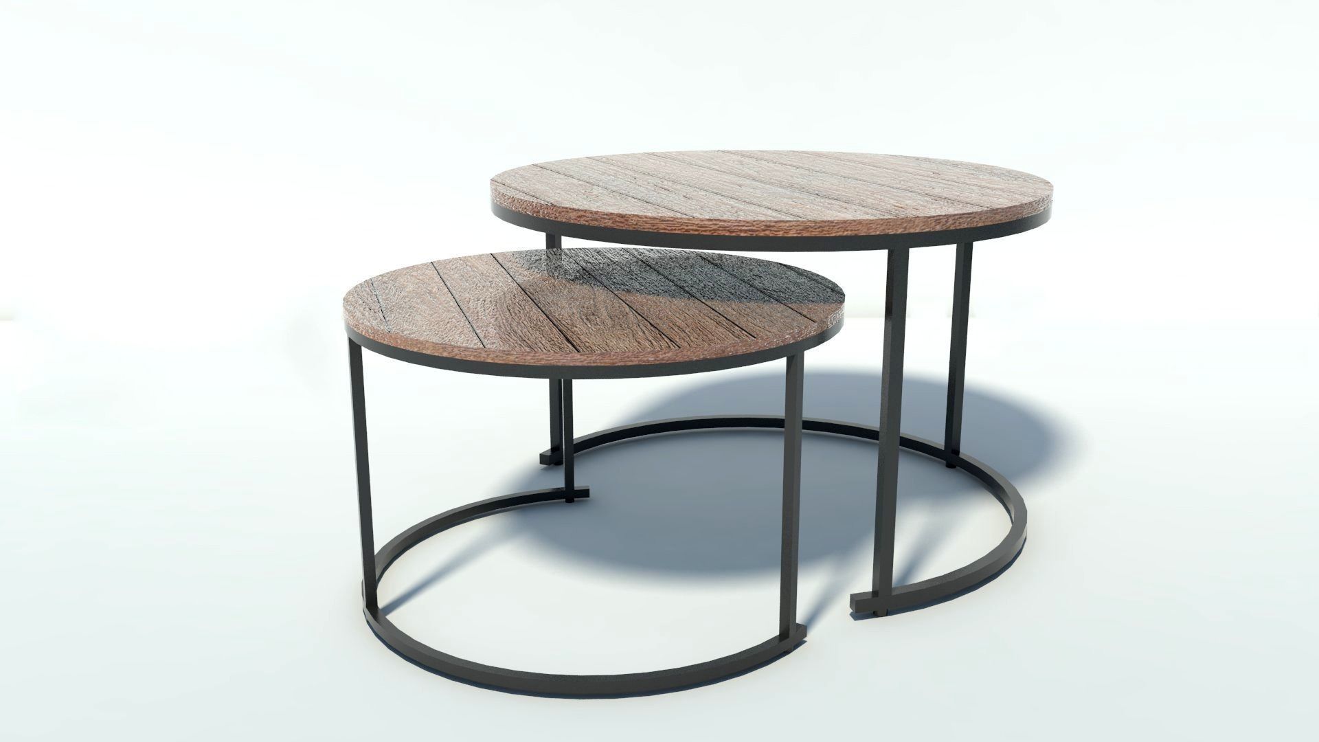 Coffee Table 3D model_3