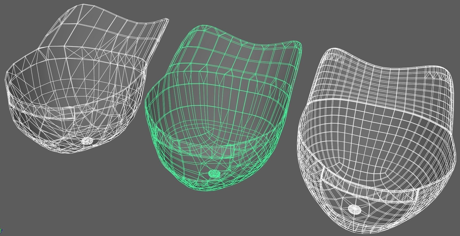 Baseball cap  - PBR Low-poly 3D model_17