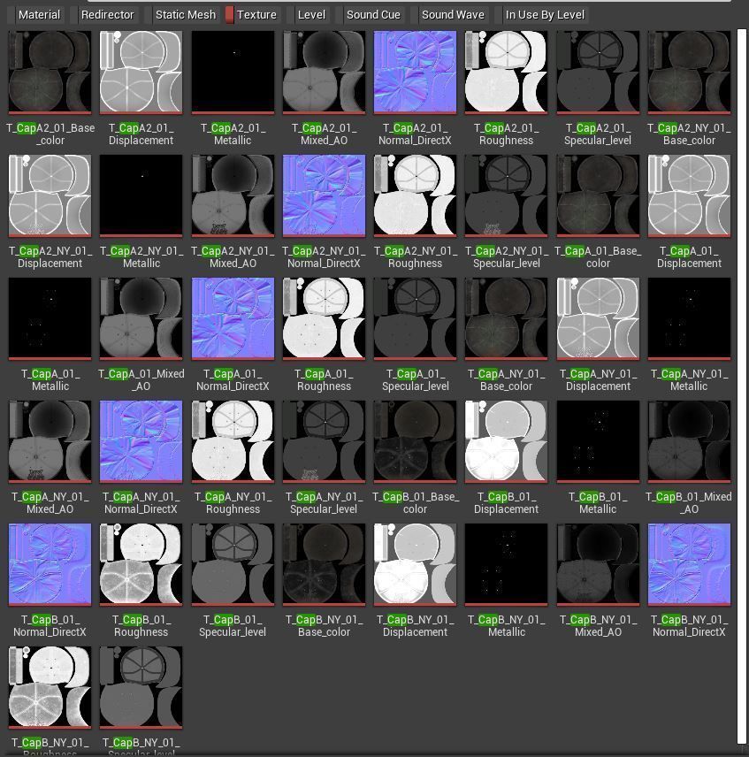 Baseball cap  - PBR Low-poly 3D model_6