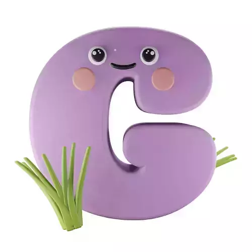 Character G Alphabet 