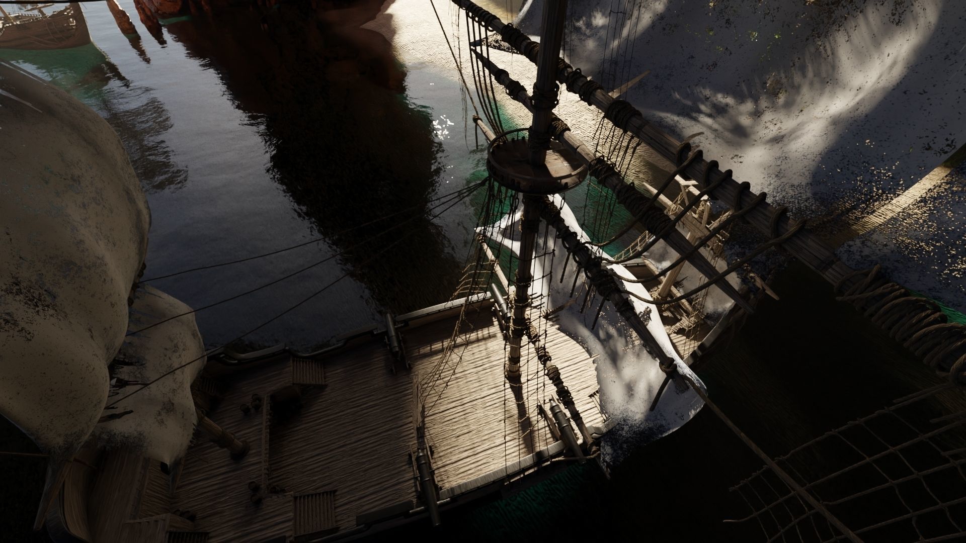 Pirate Island Scene 3D model_7