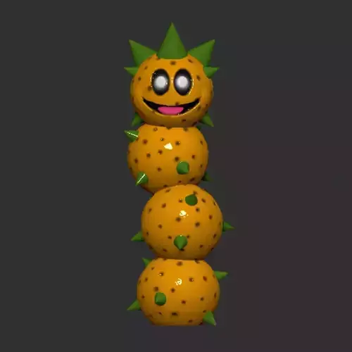 Pokey Mario Enemy 3D print model