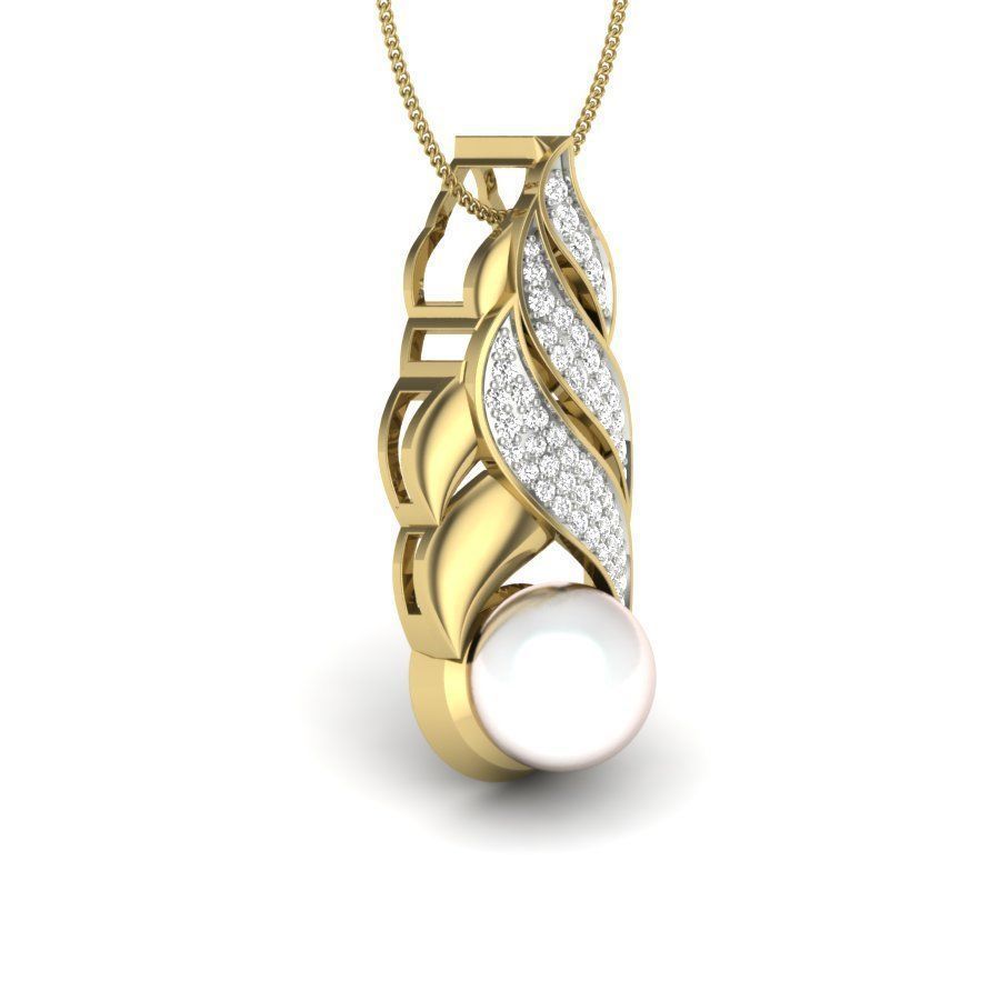 Women pendant 3dm render detail  3D print model_16