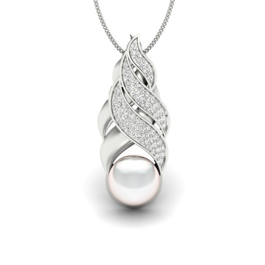 Women pendant 3dm render detail  3D print model_10