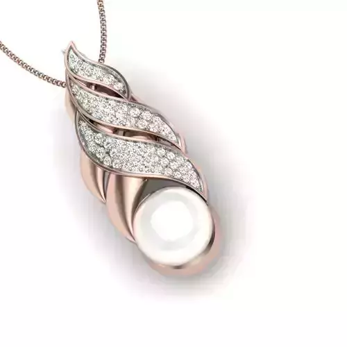 Women pendant 3dm render detail 