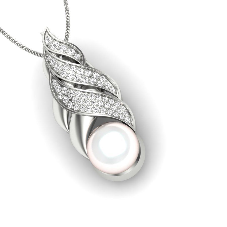 Women pendant 3dm render detail  3D print model_11