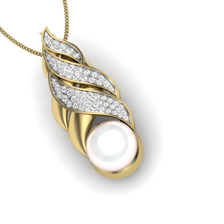 Women pendant 3dm render detail  3D print model_1