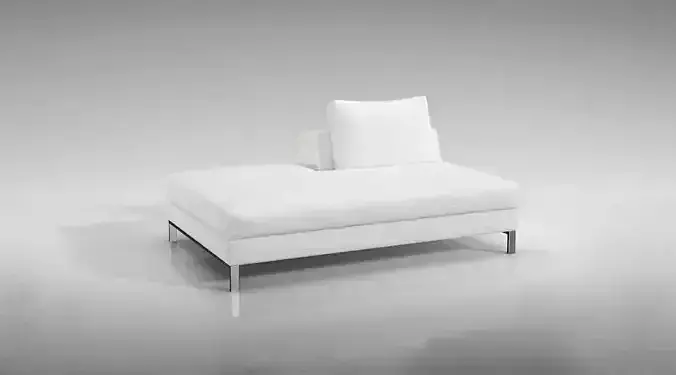 Comfortable Chic White Couch