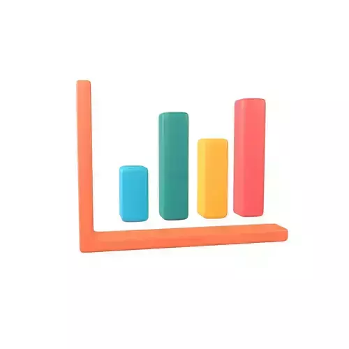 Bar Graph Icon v2 004