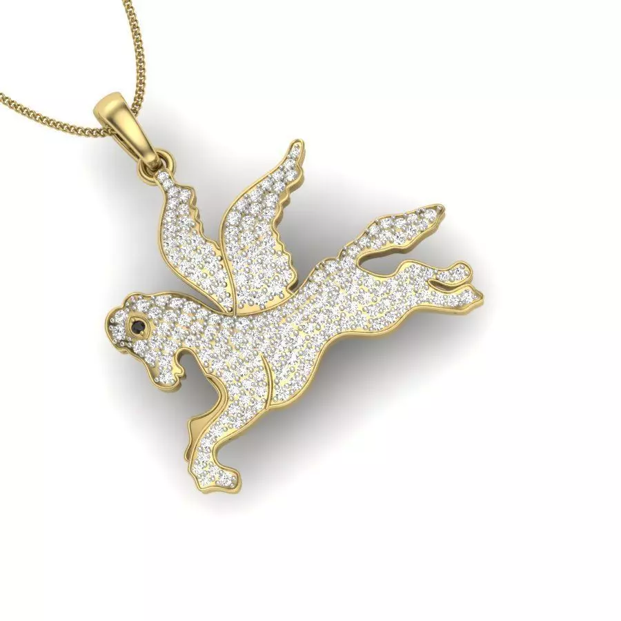 Women pendant 3dm render detail 3D 3D print model_0