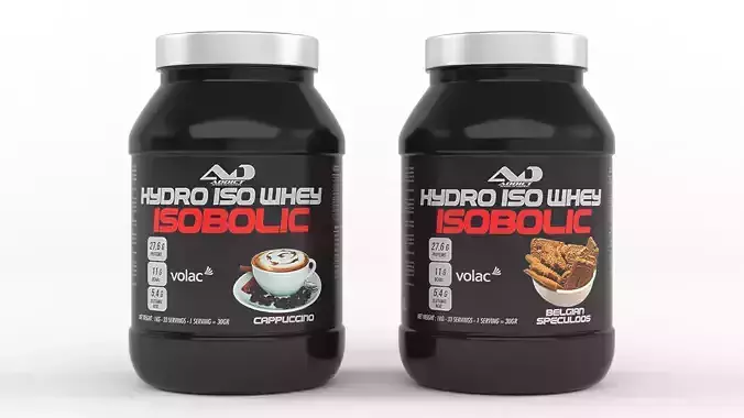 Protein Powder 3D model