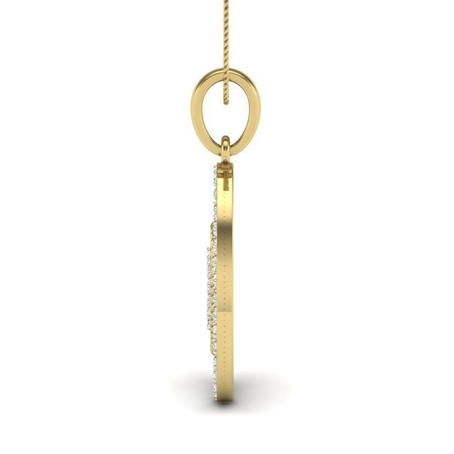 Women pendant 3dm render detail  3D print model_2