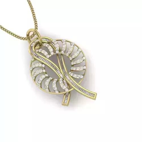 Women pendant 3dm render detail 