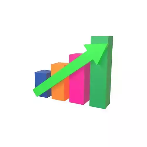 Bar Chart Increase Icon v1 002