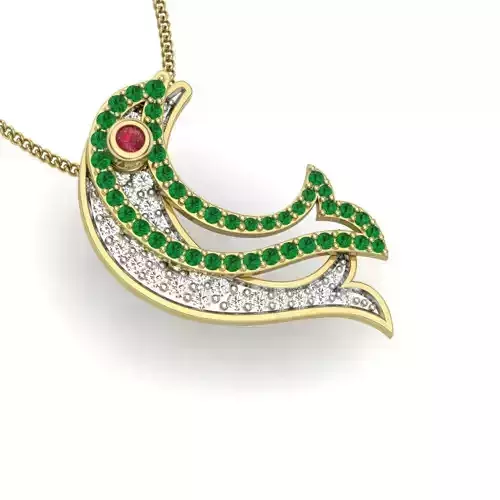 Women Pendant 3D print model