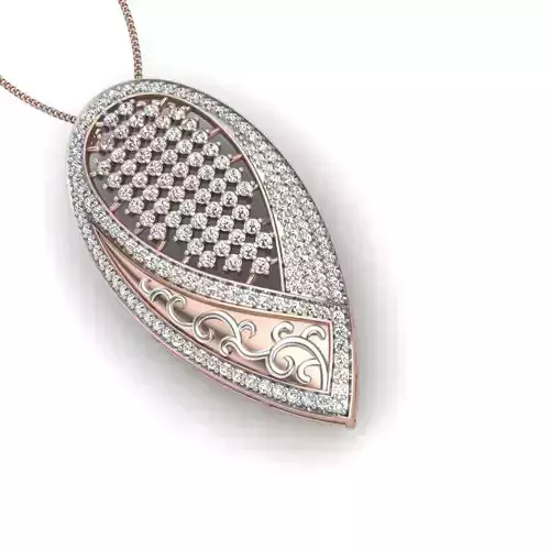 Women Pendant 3D print model