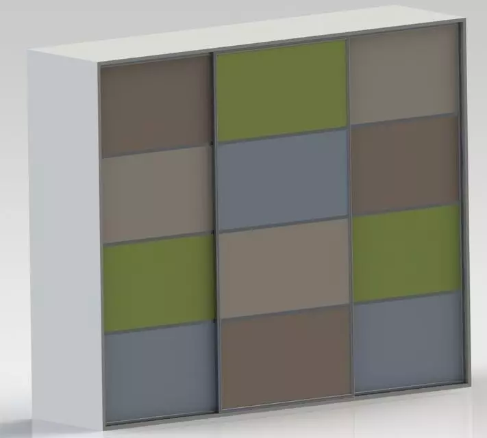 Colorful kids closet Free 3D model