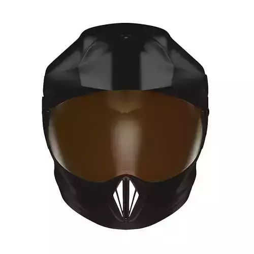 Bike Helmet Low-poly 3D model