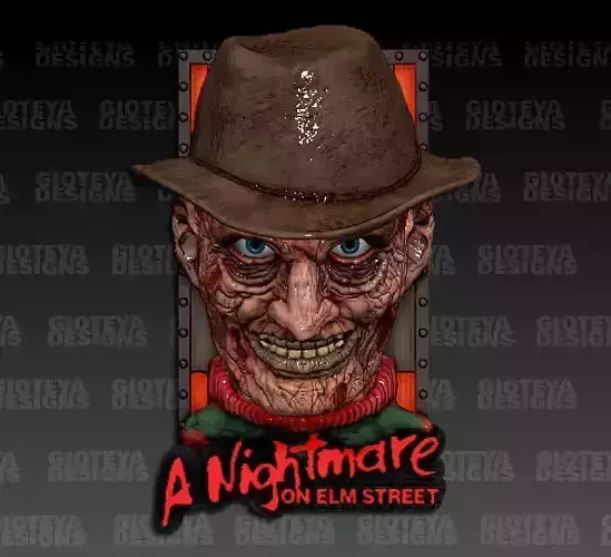 Nightmare on Elm Street - Hat version 3D