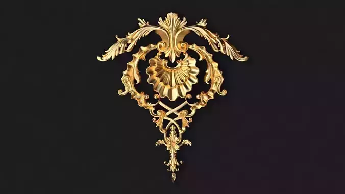 dekor ornate gold design