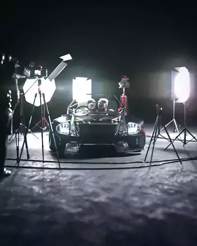 Half 240Z Tubular Twin-Turbo V8 car 