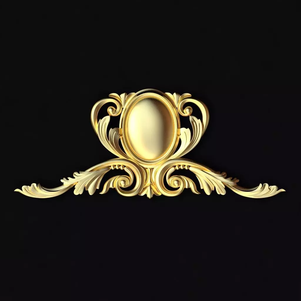 dekor ornate ornament 3D model