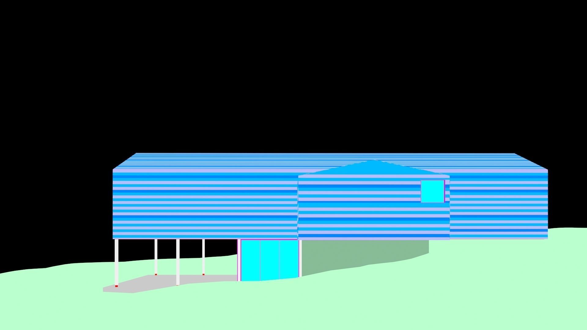 Cabin in the Woods 3D model_35