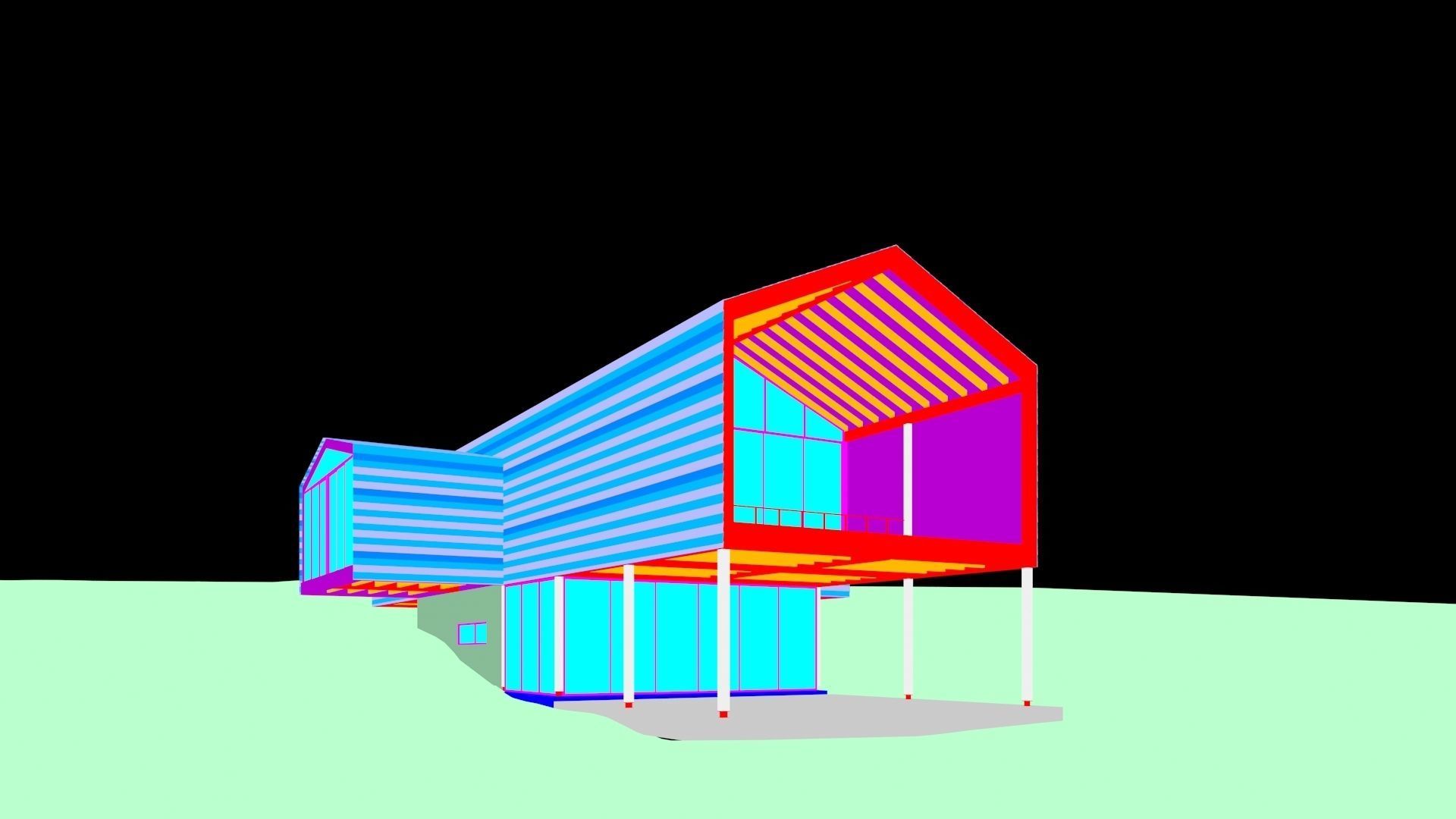 Cabin in the Woods 3D model_33