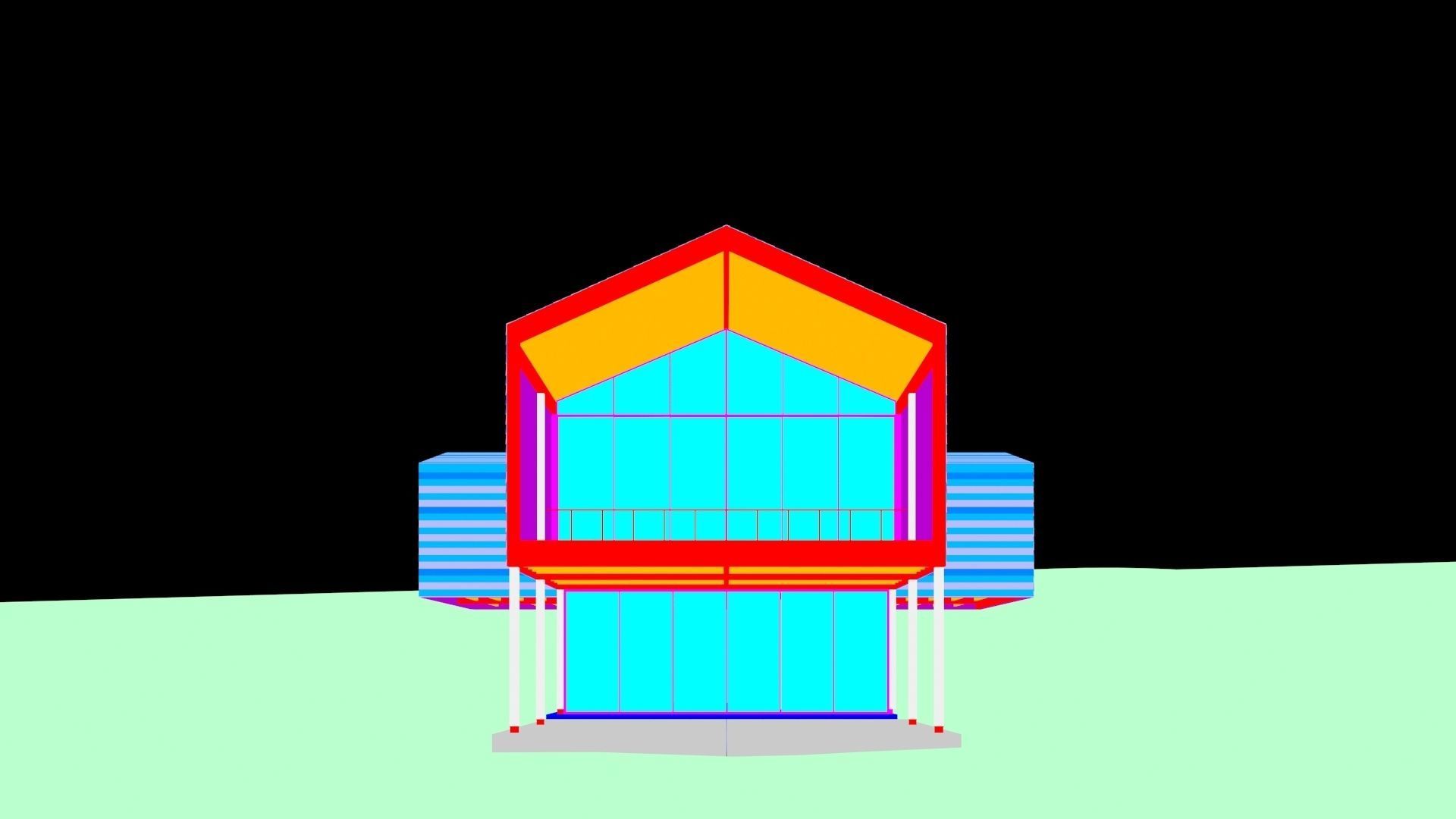 Cabin in the Woods 3D model_32