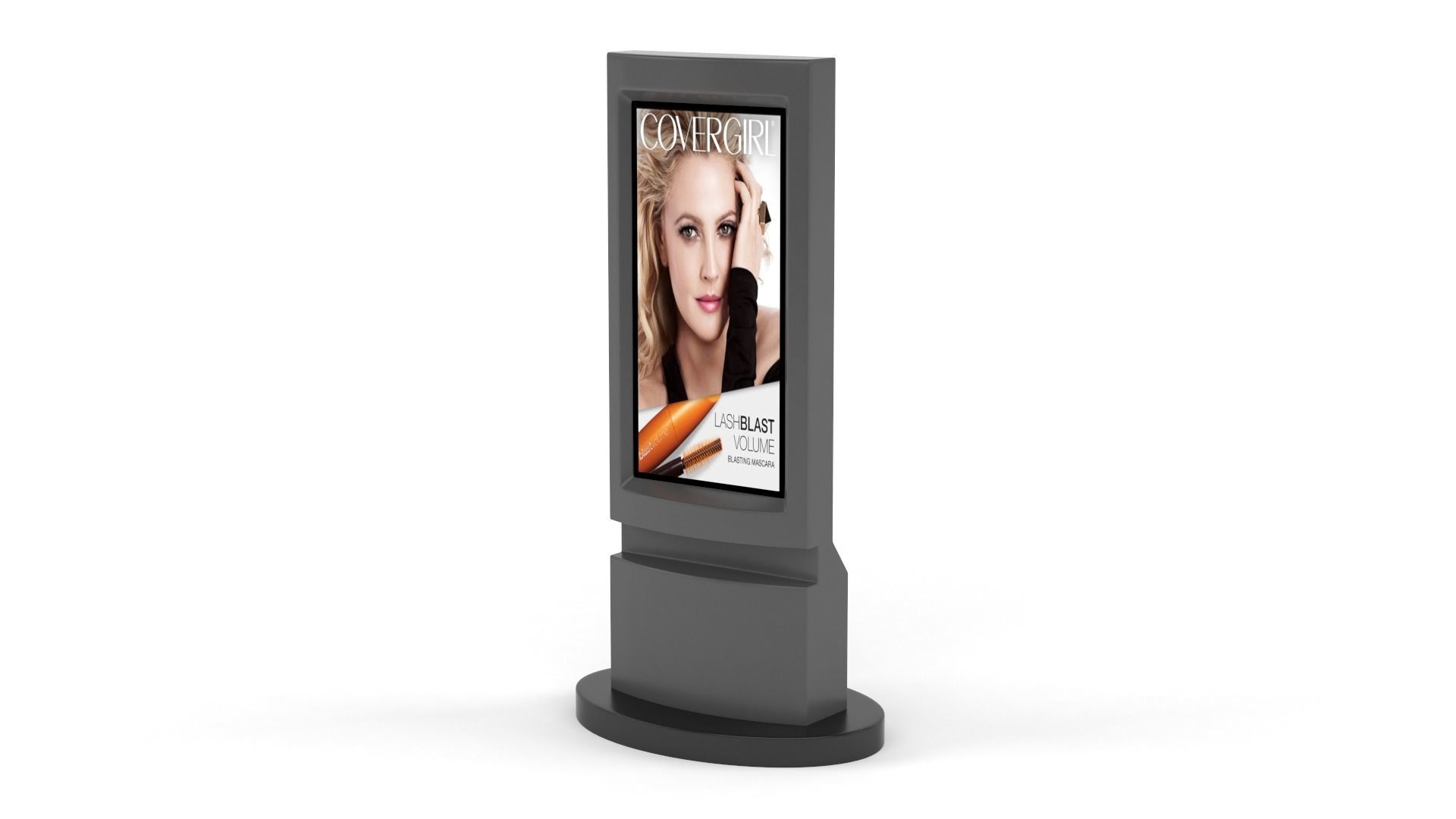 Electronic Kiosk 3D model_2