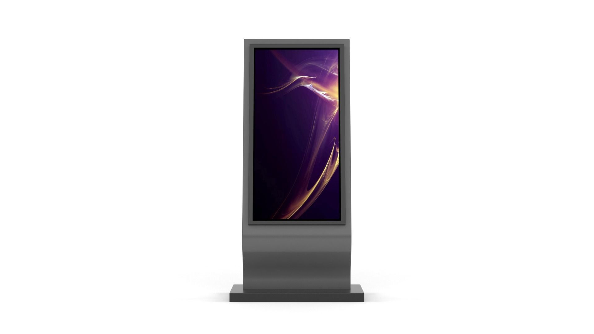 Electronic Kiosk 3D model_9