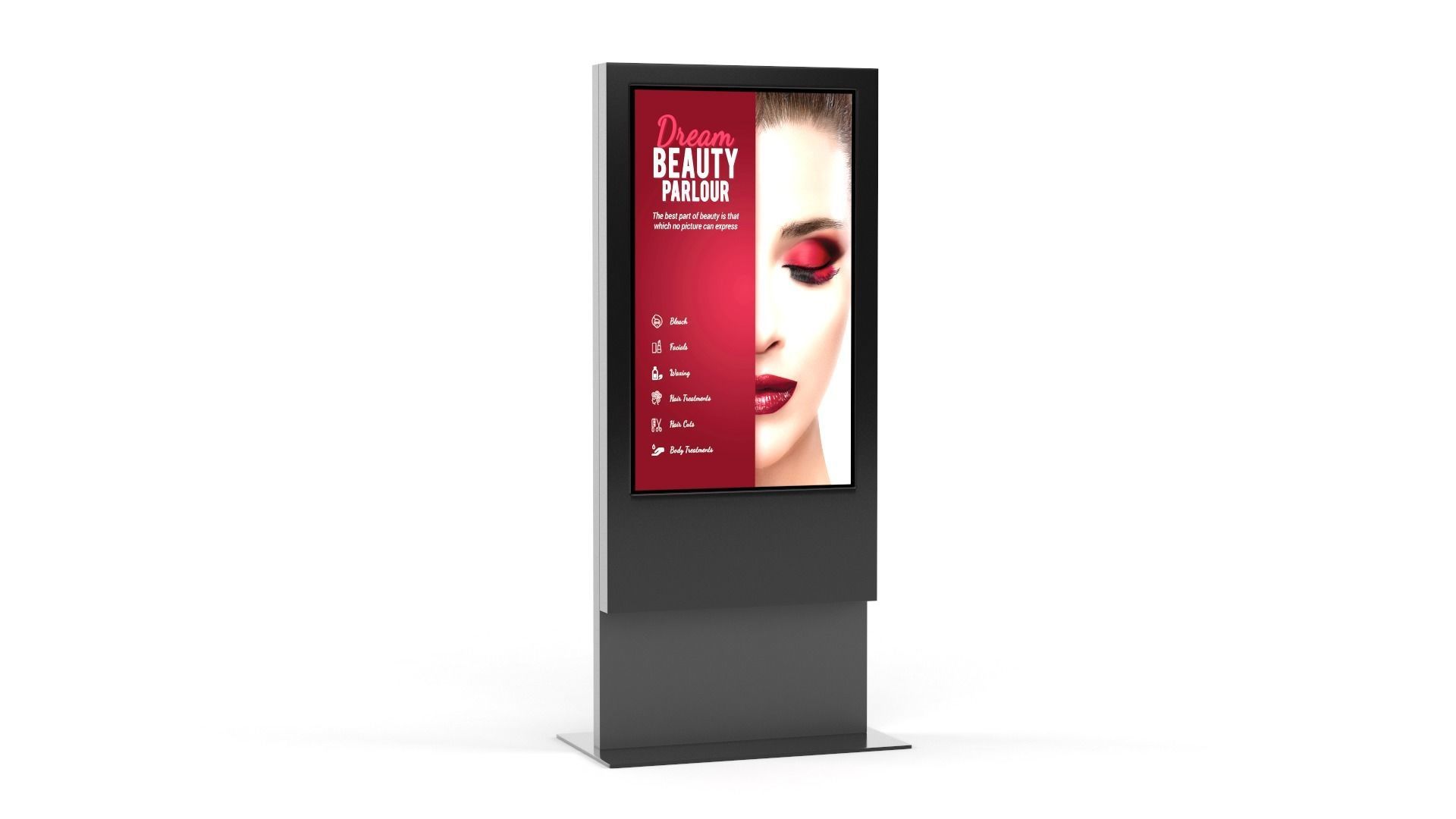 Electronic Kiosk 3D model_8