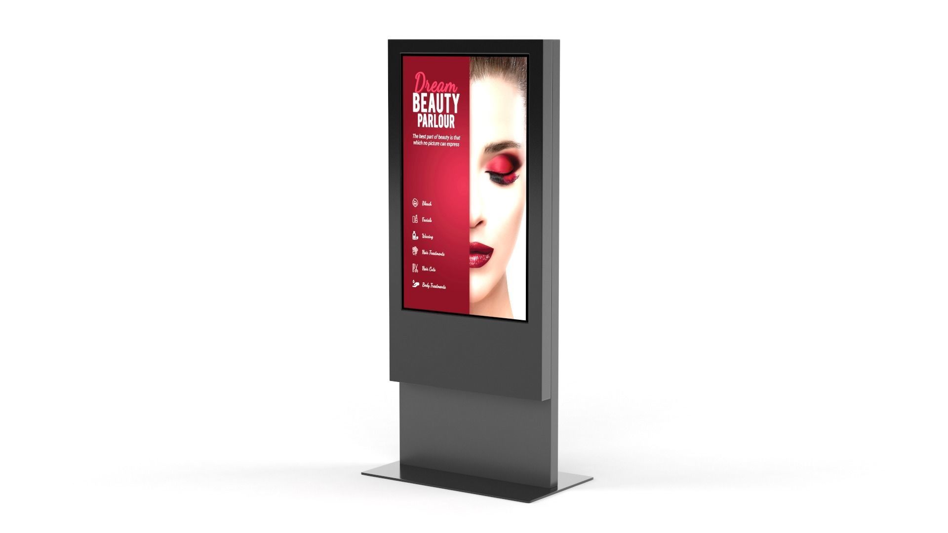 Electronic Kiosk 3D model_6