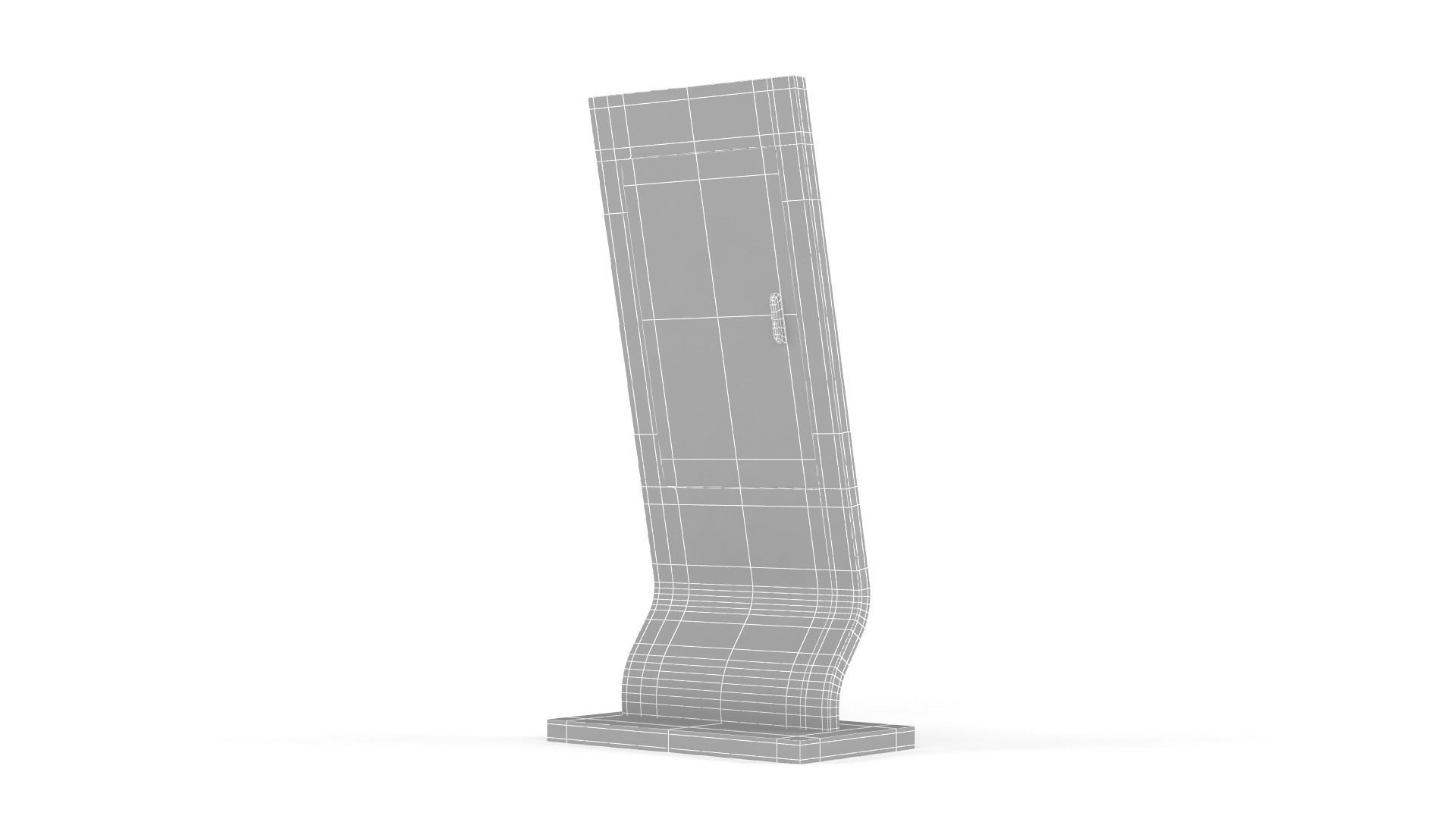 Electronic Kiosk 3D model_24