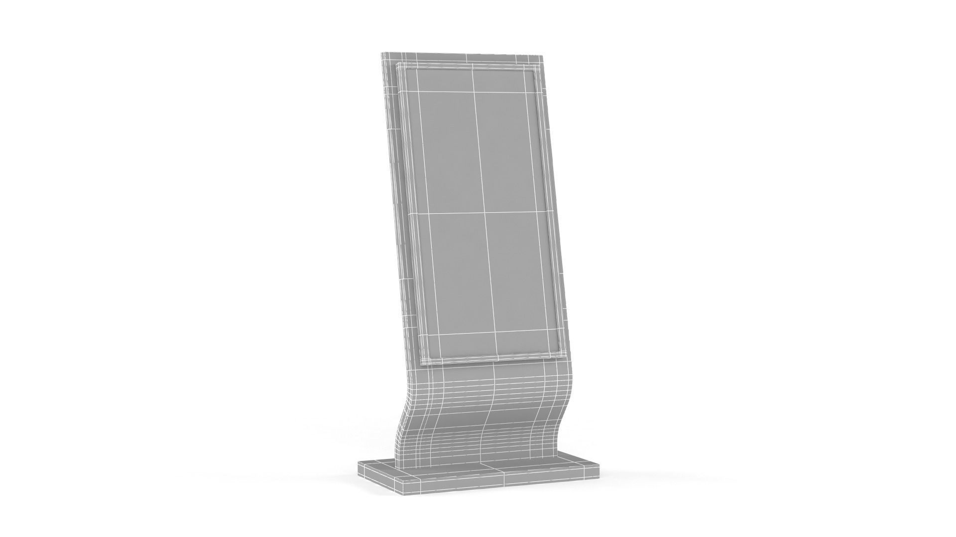 Electronic Kiosk 3D model_25