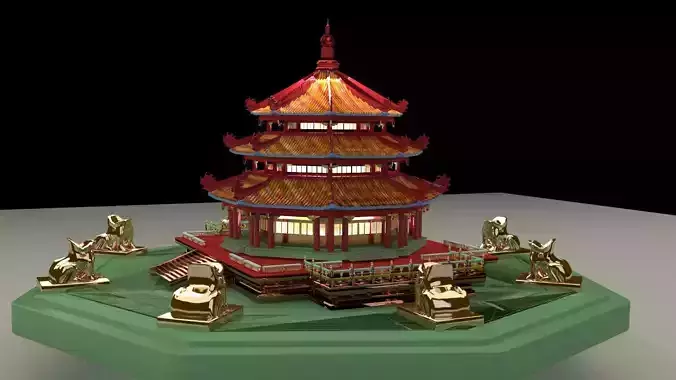 Chinese ancient tower